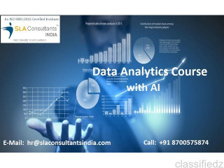 Data Analyst Training in Delhi, Acquire Modern Analytics Skills for Business Intelligence and Reporting Careers, by SLA Consultants India